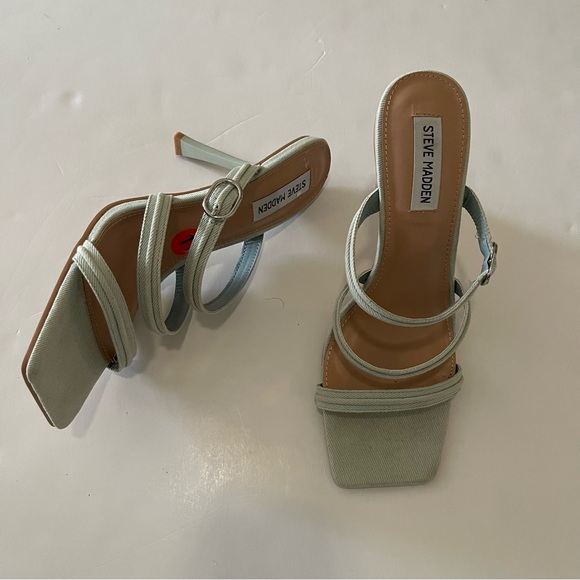 Steve Madden Women’s Stylish  Sage Strappy Heels Sandals - Picture 1 of 8